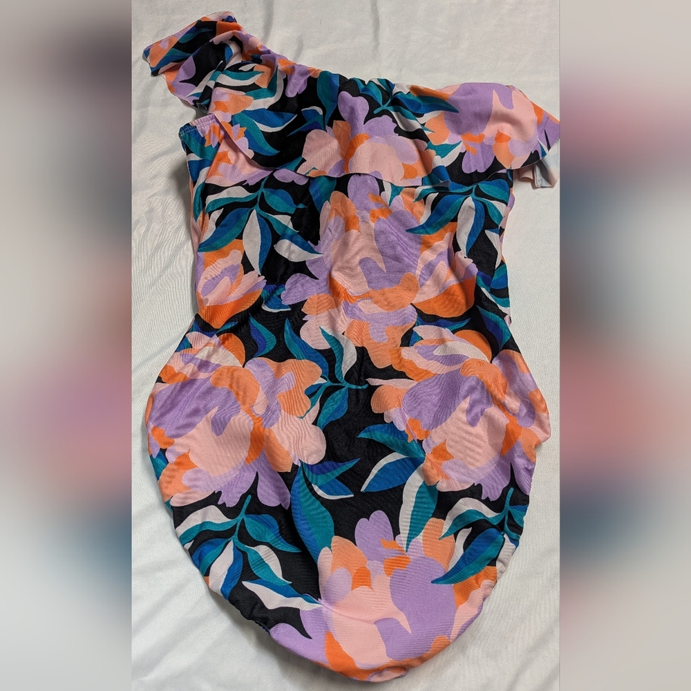 Hermoza Vanessa Dloral Print Swimsuit Sz.8 - Picture 3 of 4